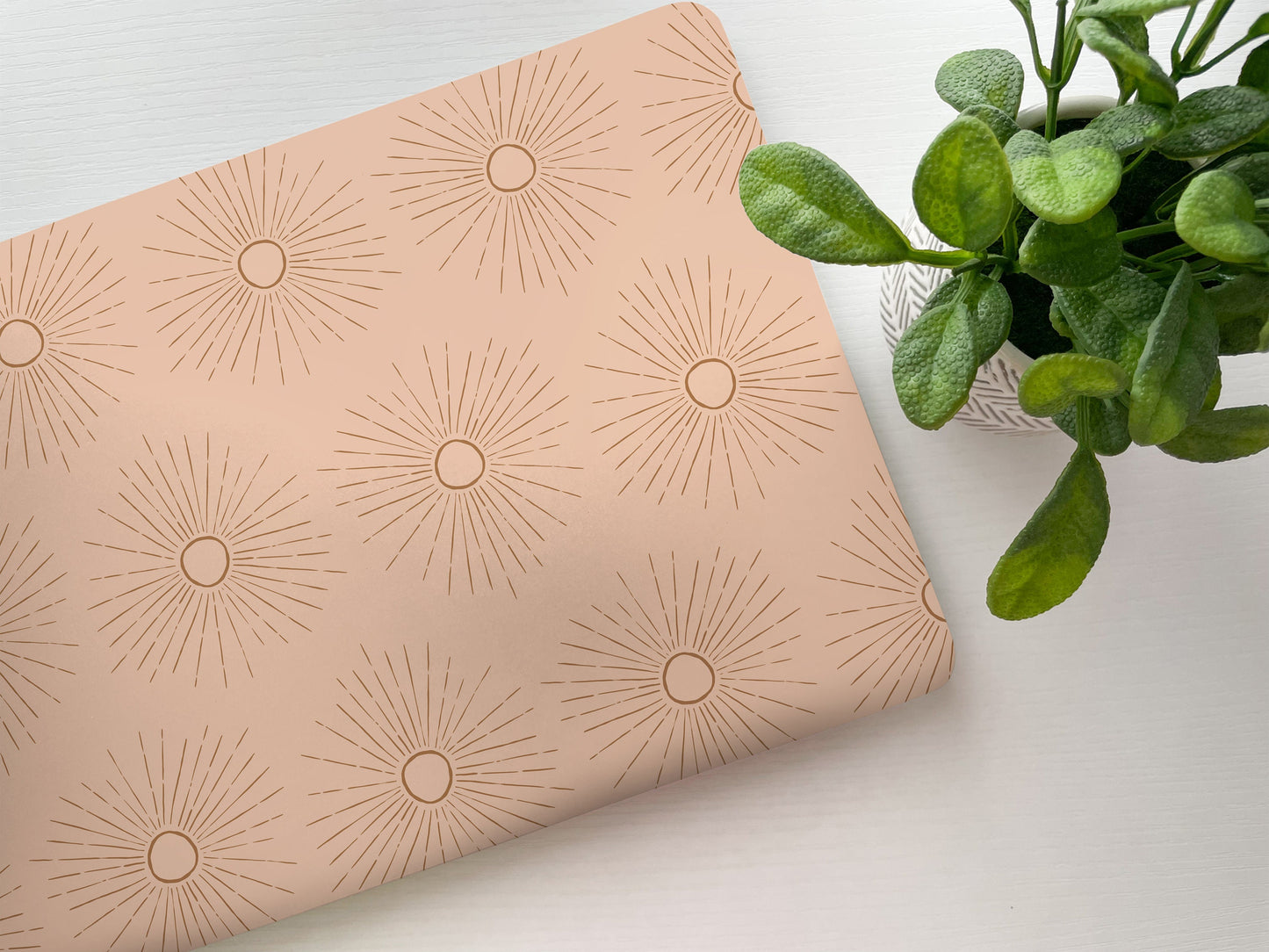 Pink Sun Boho Laptop Skin, Laptop Cover, Laptop Skins, Removable Laptop Skins, Laptop Decal, Customized Laptop Full Coverage Stickers, 10 - James & Inks