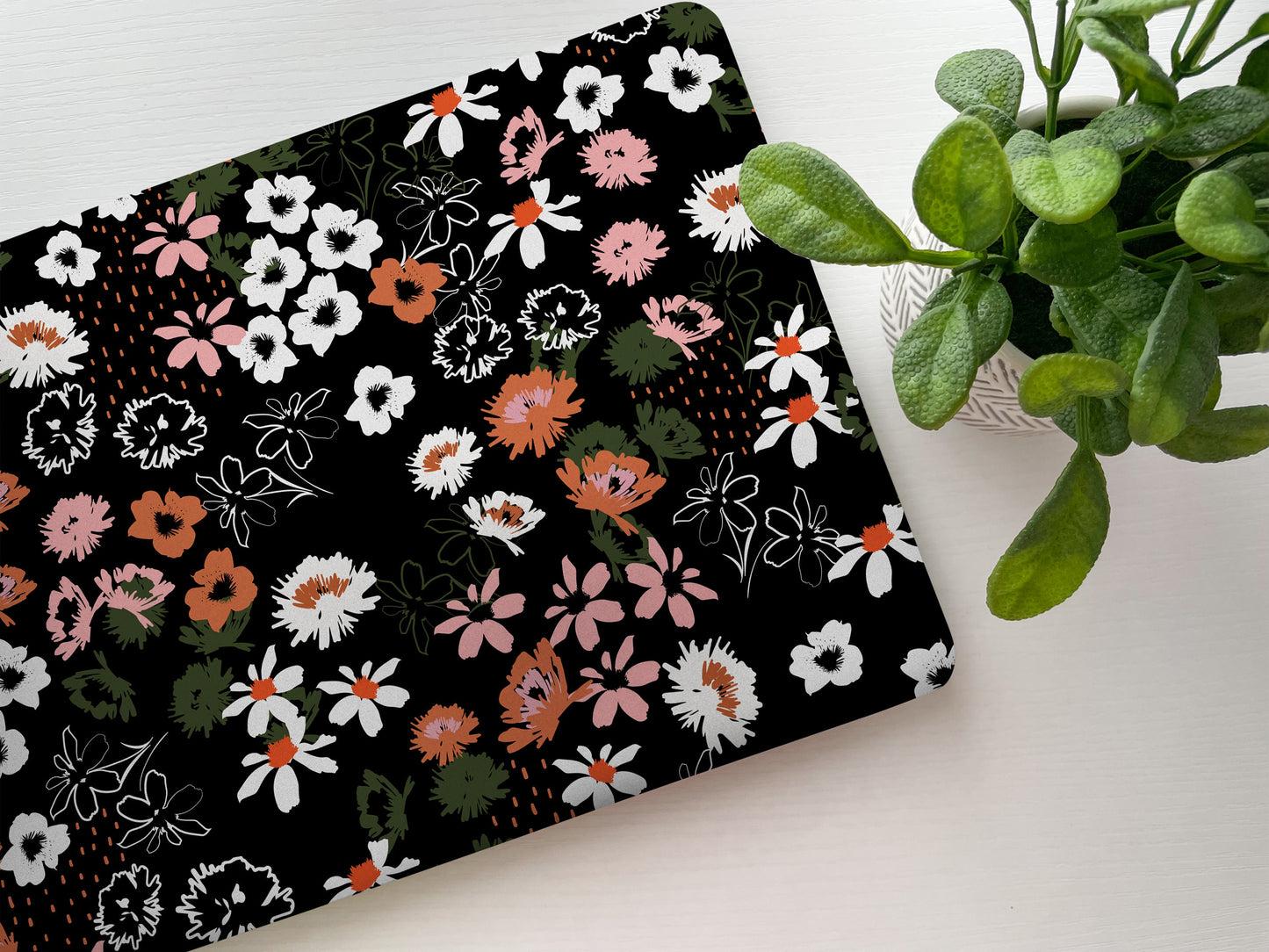 Floral Wildflower Laptop Skin, Laptop Cover, Laptop Skins, Removable Laptop Skins, Laptop Decal, Customized Laptop Skin, Laptop Stickers 80 - James & Inks