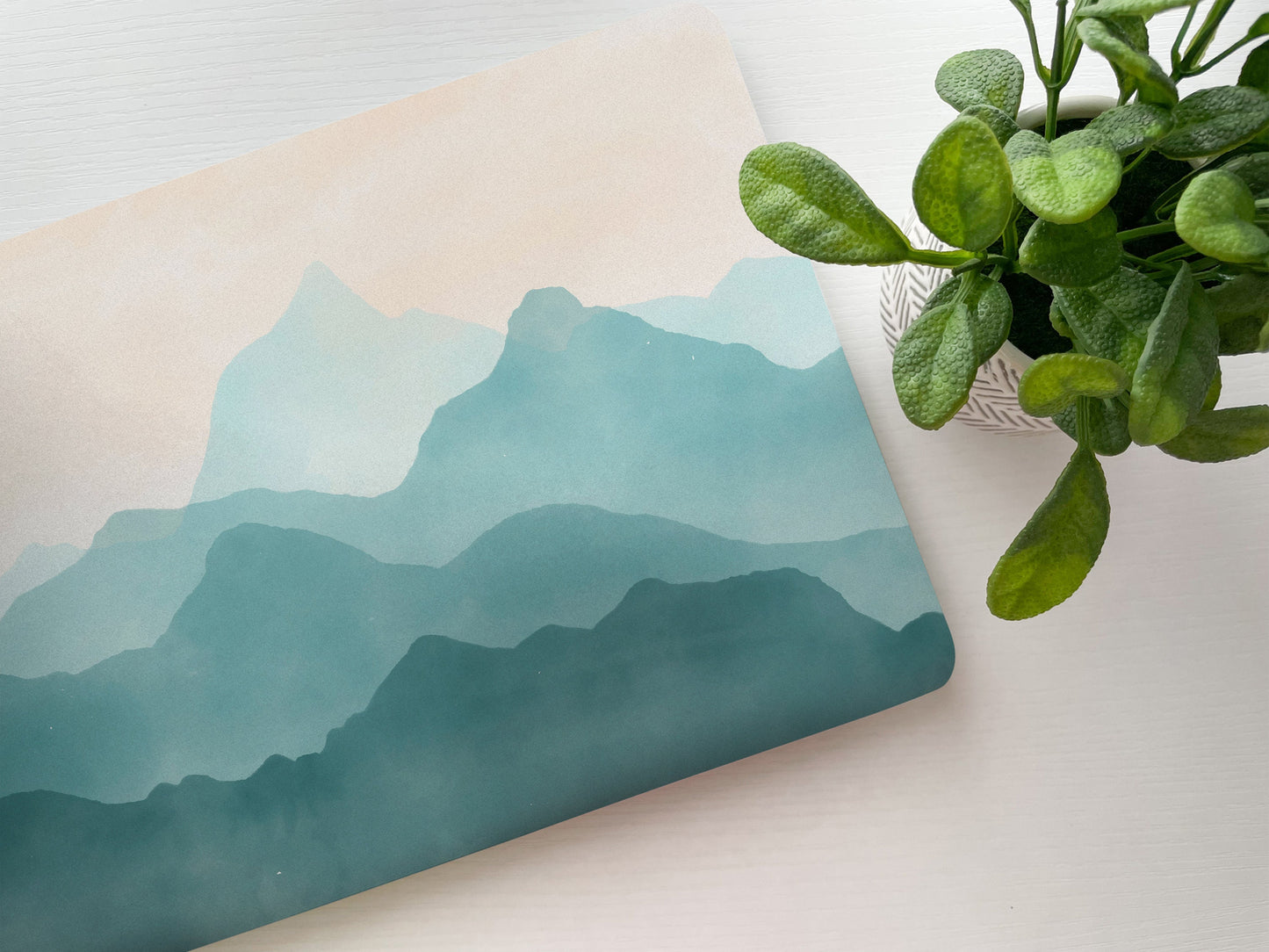 Blue Mountains Laptop Skin, Laptop Cover, Laptop Skins, Removable Laptop Skins, Laptop Decal, Customized Laptop Skin, Laptop Stickers 180