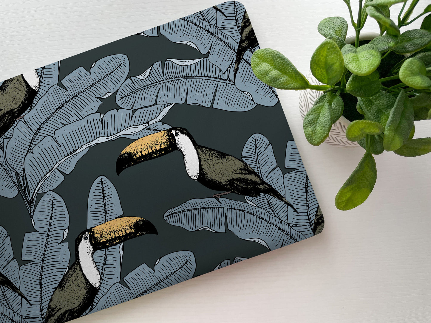 Tropical Bird Laptop Skin, Laptop Cover, Laptop Skins, Removable Laptop Skins, Laptop Decal, Customized Laptop Skin, Laptop Stickers 197