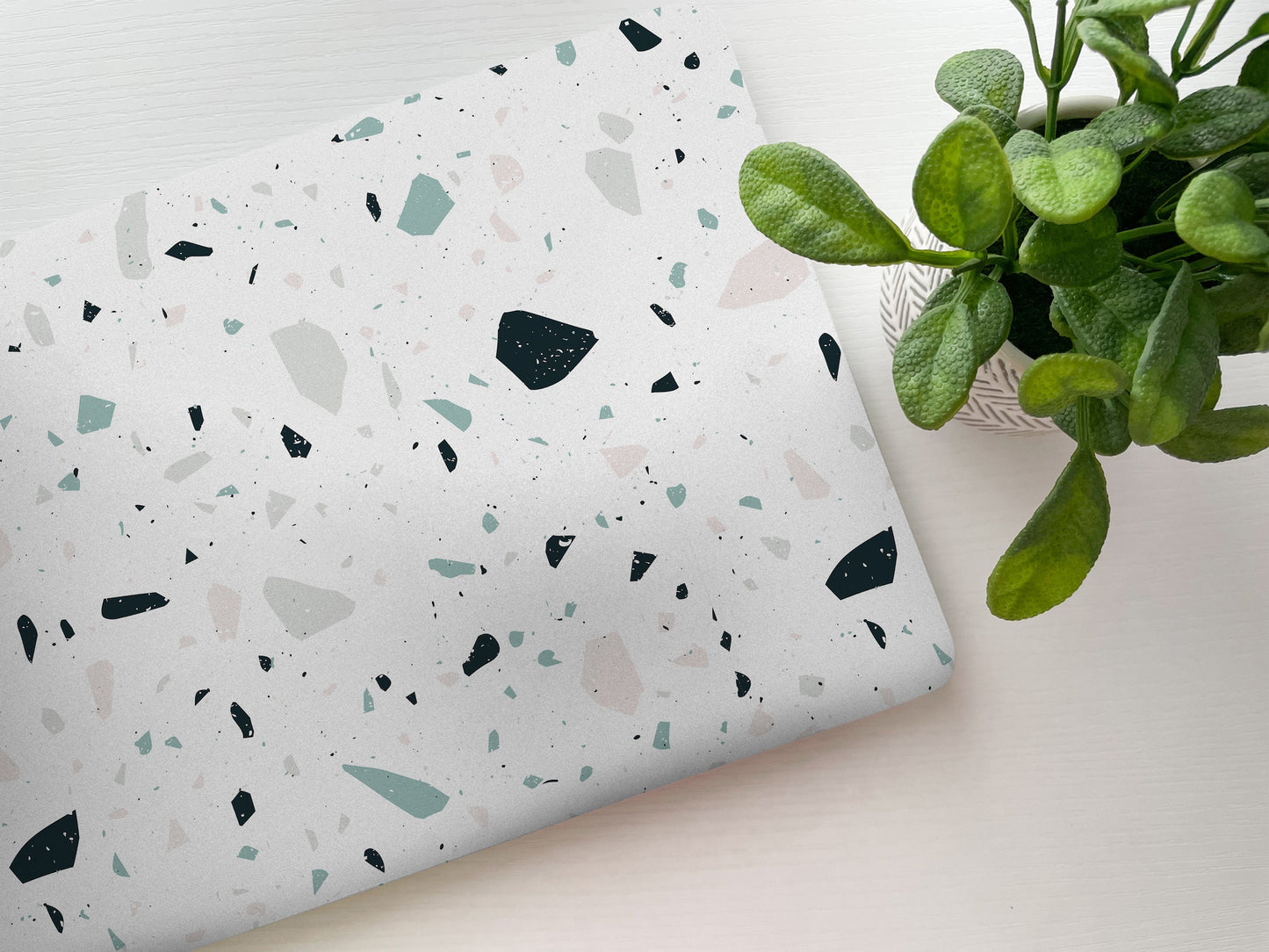 Terrazzo Laptop Skin, Laptop Cover, Laptop Skins, Removable Laptop Skins, Laptop Decal, Customized Laptop Skin, Laptop Stickers 161