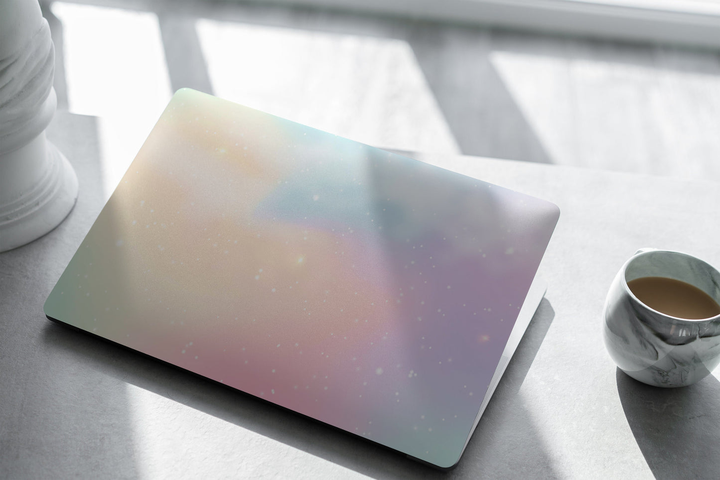 Pastel Sky Laptop Skin, Laptop Cover, Laptop Skins, Removable Laptop Skins, Laptop Decal, Customized Laptop Skin, Laptop Stickers 334