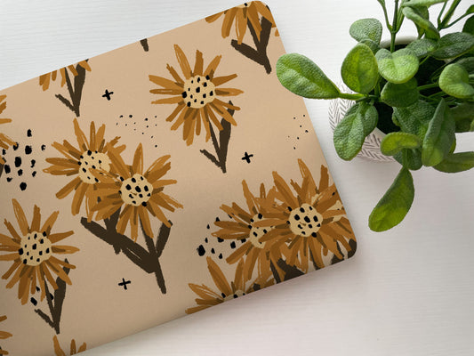 Golden Sunflower Laptop Skin, Laptop Cover, Laptop Skins, Removable Laptop Skins, Laptop Decal, Customized Laptop Full Coverage Stickers, 5 - James & Inks