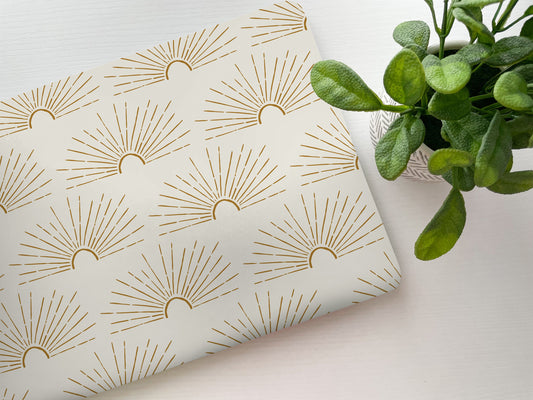 Golden Sun Rays Laptop Skin, Laptop Cover, Laptop Skins, Removable Laptop Skins, Laptop Decal, Customized Laptop Full Coverage Stickers, 8 - James & Inks