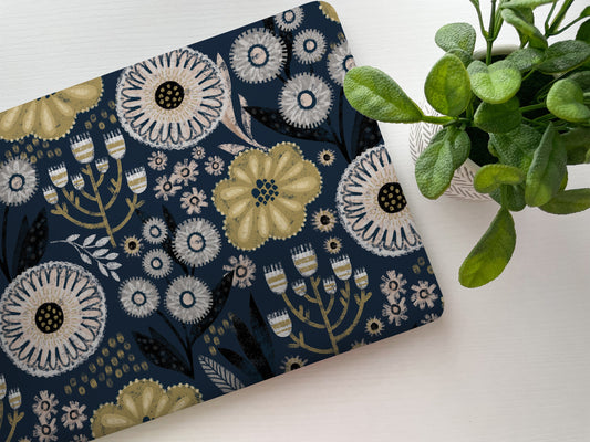 Distressed Floral Laptop Skin, Laptop Cover, Laptop Skins, Removable Laptop Skins, Laptop Decal, Customized Laptop Skin, Laptop Stickers 91 - James & Inks
