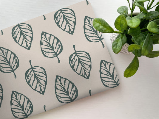 Minimalist Leaf Laptop Skin, Laptop Cover, Laptop Skins, Removable Laptop Skins, Laptop Decal, Customized Laptop Skin, Laptop Stickers 95 - James & Inks