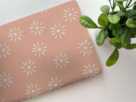 Boho Floral Pink Laptop Skin, Laptop Cover, Laptop Skins, Removable Laptop Skins, Laptop Decal, Customized Laptop Skin, Laptop Stickers 97 - James & Inks