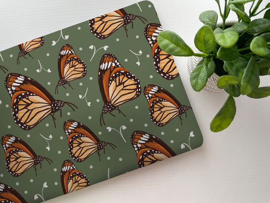 Monarch Butterfly Laptop Skin, Laptop Cover, Laptop Skins, Removable Laptop Skins, Laptop Decal, Customized Laptop Skin, Laptop Stickers 108 - James & Inks