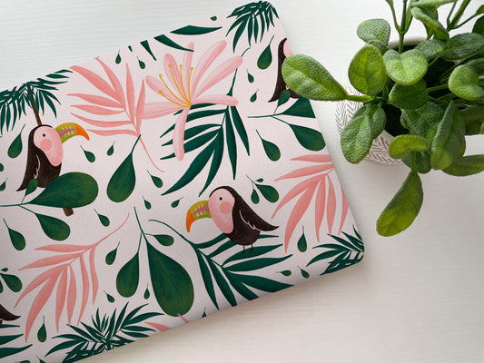 Tropical Birds Laptop Skin, Laptop Cover, Laptop Skins, Removable Laptop Skins, Laptop Decal, Customized Laptop Skin, Laptop Stickers 110 - James & Inks