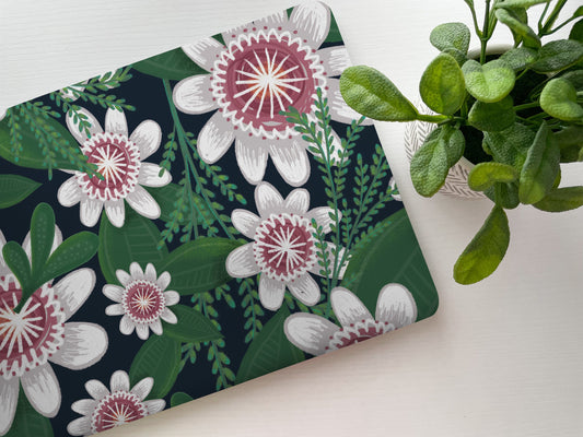 Large Floral Laptop Skin, Laptop Cover, Laptop Skins, Removable Laptop Skins, Laptop Decal, Customized Laptop Skin, Laptop Stickers 114 - James & Inks