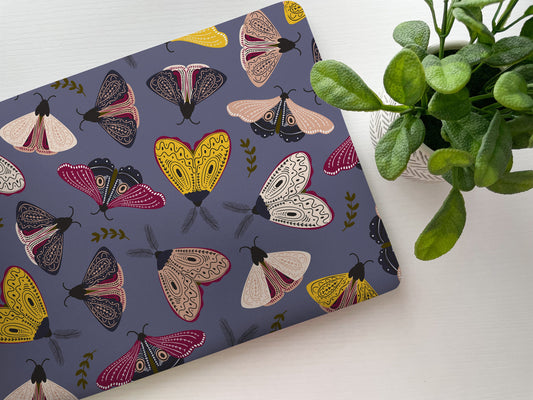 Boho Moth Laptop Skin, Laptop Cover, Laptop Skins, Removable Laptop Skins, Laptop Decal, Customized Laptop Skin, Laptop Stickers 118 - James & Inks