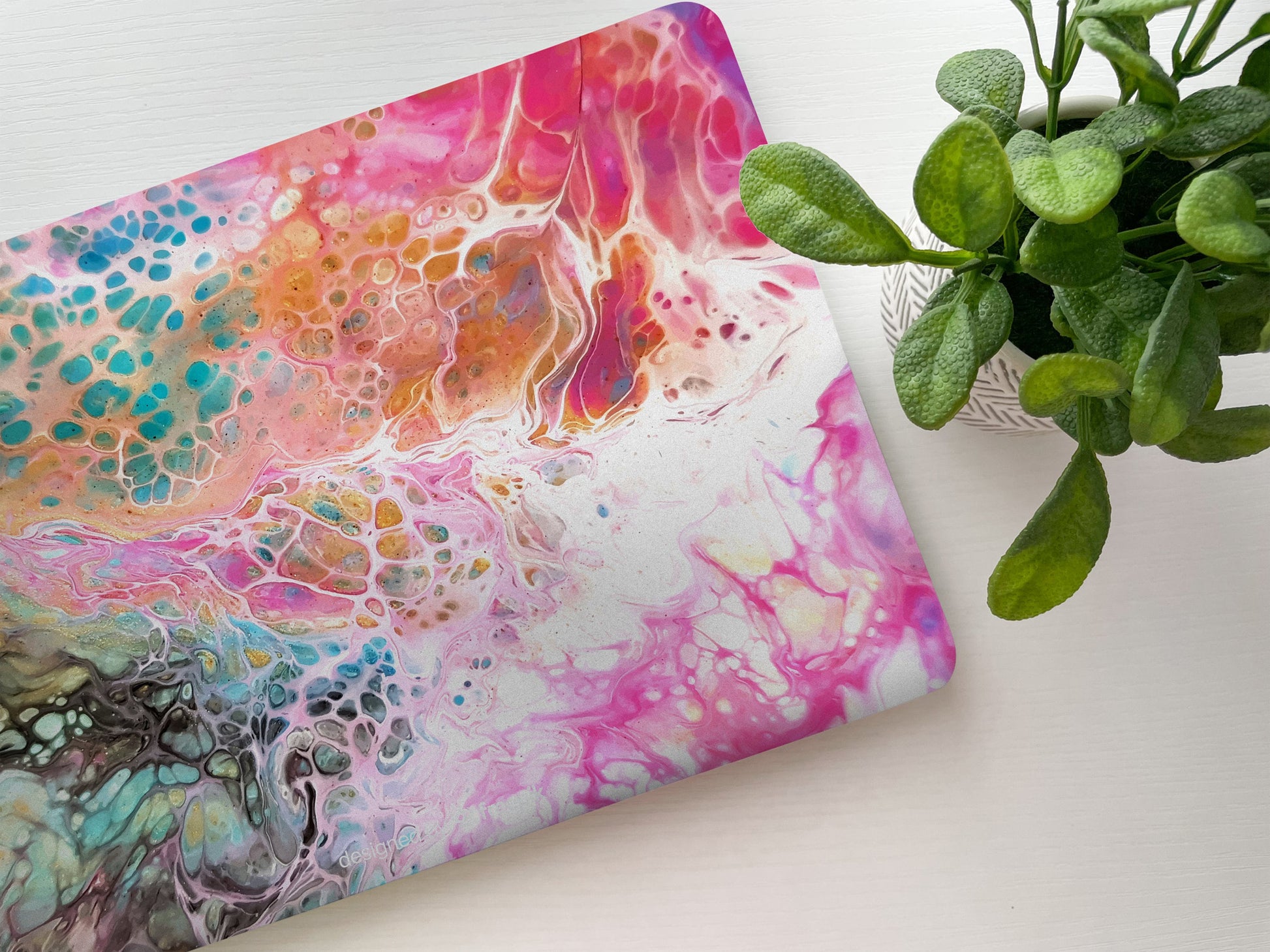 Colorful Marble Laptop Skin, Laptop Cover, Laptop Skins, Removable Laptop Skins, Laptop Decal, Customized Laptop Skin, Laptop Stickers 124 - James & Inks