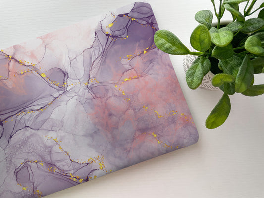 Purple Watercolor Laptop Skin, Laptop Cover, Laptop Skins, Removable Laptop Skins, Laptop Decal, Customized Laptop Skin, Laptop Stickers 126 - James & Inks