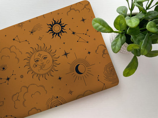 Sun and Moon Laptop Skin, Laptop Cover, Laptop Skins, Removable Laptop Skins, Laptop Decal, Customized Laptop Skin, Laptop Stickers 144 - James & Inks