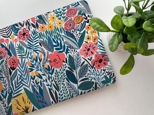 Floral Tropical Laptop Skin, Laptop Cover, Laptop Skins, Removable Laptop Skins, Laptop Decal, Customized Laptop Skin, Laptop Stickers 166