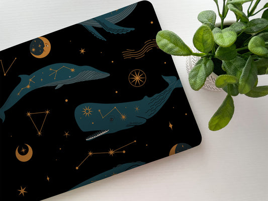 Mystic Whale Laptop Skin, Laptop Cover, Laptop Skins, Removable Laptop Skins, Laptop Decal, Customized Laptop Skin, Laptop Stickers 202