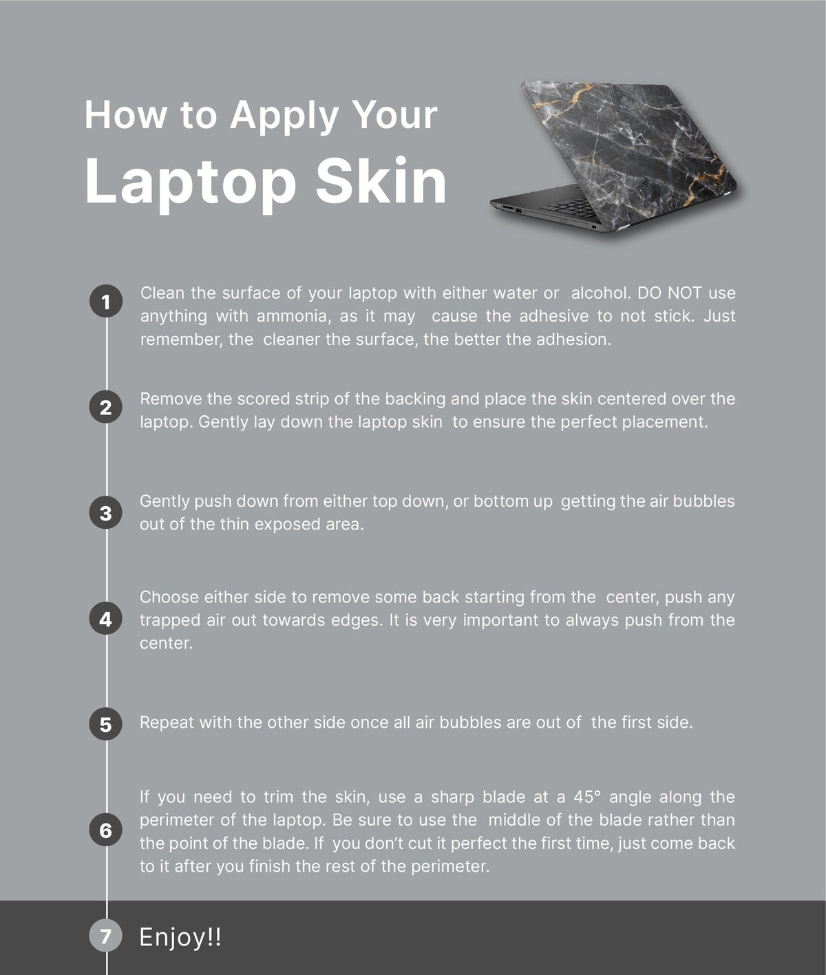 Lap Stickers Skin Abstract Floral Laptop Skin, Laptop Cover, Laptop Skins, Removable Lap ...