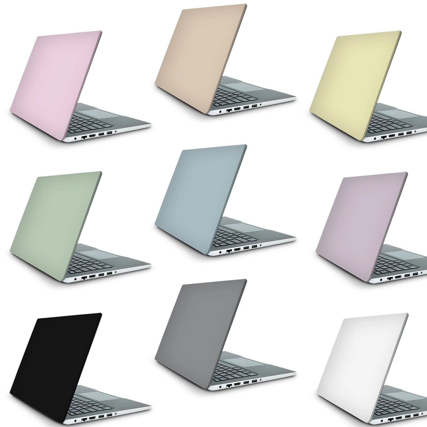 Abstract Floral Laptop Skin, Laptop Cover, Laptop Skins, Removable Laptop Skins, Laptop Decal, Customized Laptop Full Coverage Stickers, 387 - James & Inks