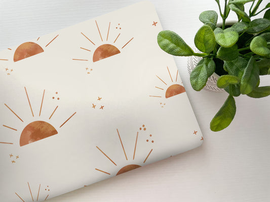 Golden Sunshine Laptop Skin, Laptop Cover, Laptop Skins, Removable Laptop Skins, Laptop Decal, Customized Laptop Full Coverage Stickers, 24 - James & Inks