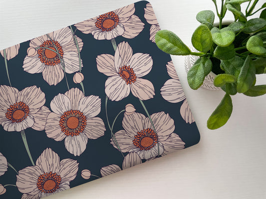 Poppy Floral Laptop Skin, Laptop Cover, Laptop Skins, Removable Laptop Skins, Laptop Decal, Customized Laptop Accessory Laptop Sticker 39 - James & Inks