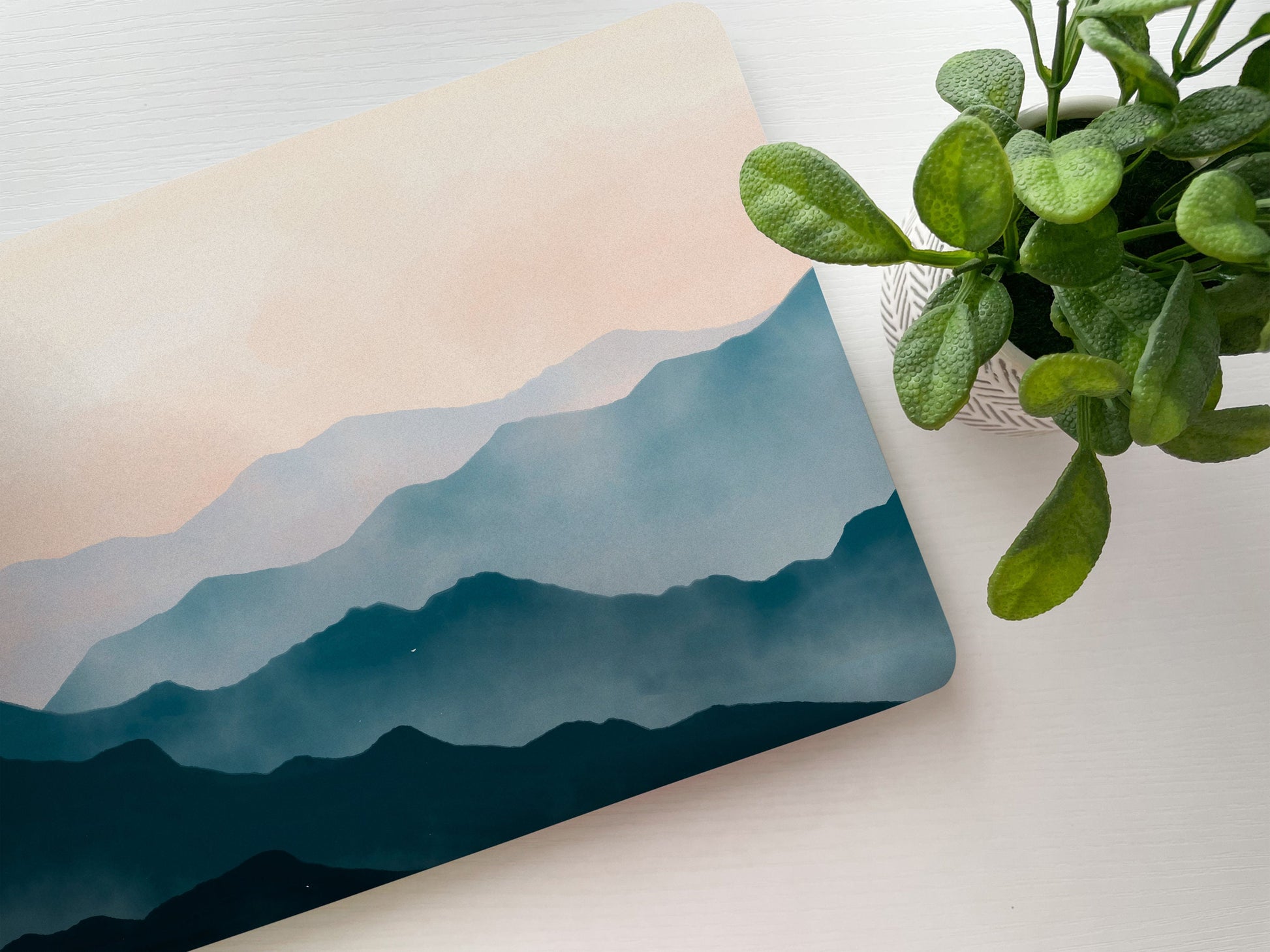 Scenic Mountains Laptop Skin, Laptop Cover, Laptop Skins, Removable Laptop Skins, Laptop Decal, Customized Laptop, Laptop Stickers 57 - James & Inks