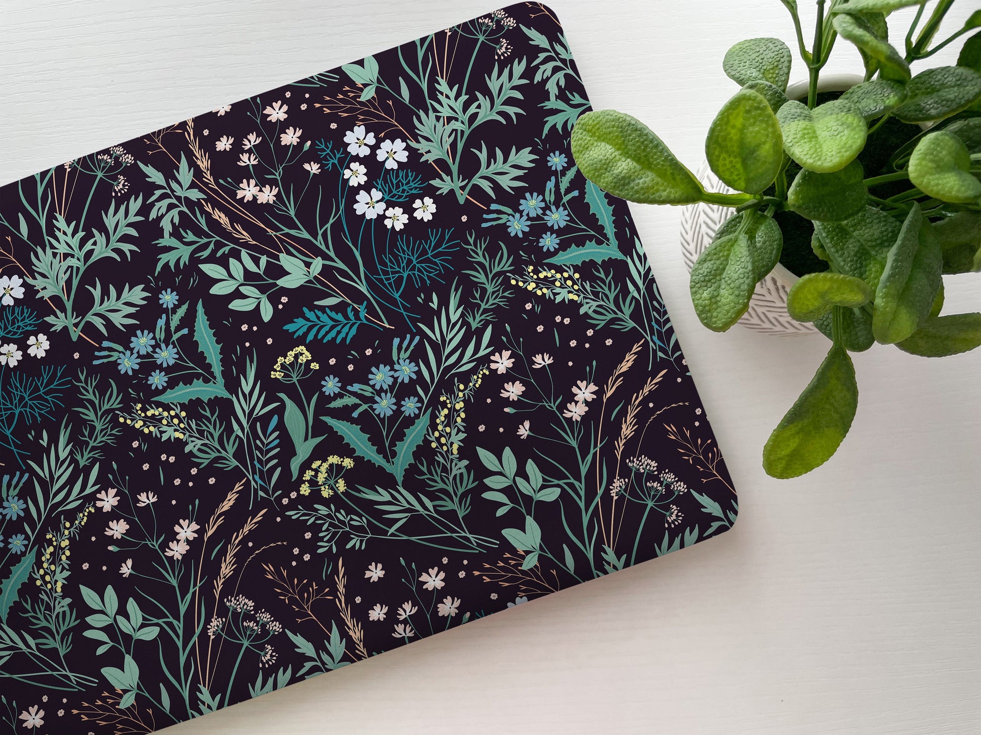 Wildflower Floral Laptop Skin, Laptop Cover, Laptop Skins, Removable Laptop Skins, Laptop Decal, Customized Laptop, Laptop Stickers 71 - James & Inks