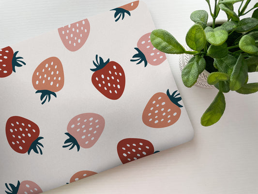 Sweet Strawberries Laptop Skin, Laptop Cover, Laptop Skins, Removable Laptop Skins, Laptop Decal, Customized Laptop Skin, Laptop Stickers 77 - James & Inks