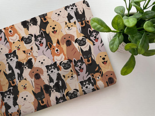 Cute Dogs Laptop Skin, Laptop Cover, Laptop Skins, Removable Laptop Skins, Laptop Decal, Customized Laptop Skin, Laptop Stickers 87 - James & Inks