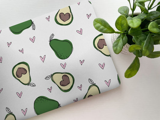 Avocado Hearts Laptop Skin, Laptop Cover, Laptop Skins, Removable Laptop Skins, Laptop Decal, Customized Laptop Skin, Laptop Stickers 123 - James & Inks