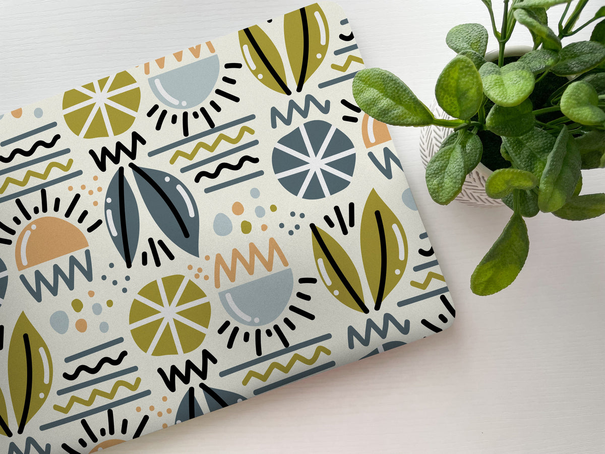 Lap Stickers Skin Abstract Floral Laptop Skin, Laptop Cover, Laptop Skins, Removable Lap ...