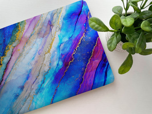 Vibrant Watercolor Laptop Skin, Laptop Cover, Laptop Skins, Removable Laptop Skins, Laptop Decal, Customized Laptop Skin, Laptop Sticker 138 - James & Inks