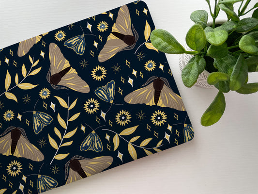 Midnight Moth Laptop Skin, Laptop Cover, Laptop Skins, Removable Laptop Skins, Laptop Decal, Customized Laptop Skin, Laptop Stickers 146 - James & Inks