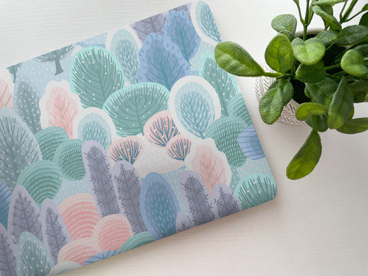 Pastel Forest Laptop Skin, Laptop Cover, Laptop Skins, Removable Laptop Skins, Laptop Decal, Customized Laptop Skin, Laptop Stickers 208