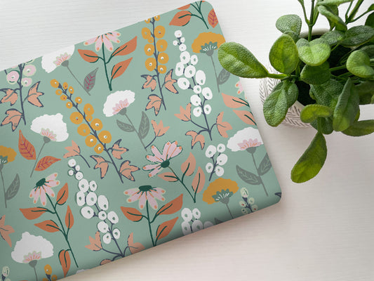 Garden Green Laptop Skin, Laptop Cover, Laptop Skins, Removable Laptop Skins, Laptop Decal, Customized Laptop Skin, Laptop Stickers 221