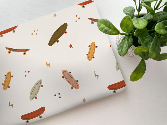 Boho Skateboards Laptop Skin, Laptop Cover, Laptop Skins, Removable Laptop Skins, Laptop Decal, Customized Laptop Skin, Laptop Stickers 229