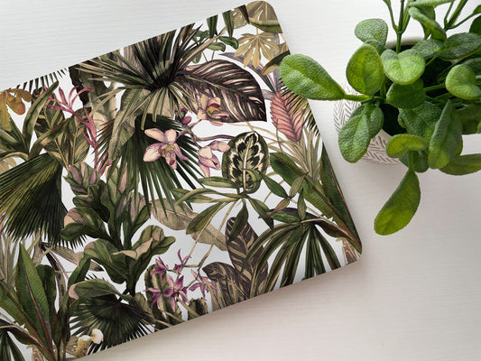 Tropical Foliage Laptop Skin, Laptop Cover, Laptop Skins, Removable Laptop Skins, Laptop Decal, Customized Laptop Skin, Laptop Stickers 246