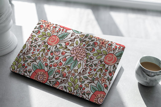 Spring Blooms Laptop Skin, Laptop Cover, Laptop Skins, Removable Laptop Skins, Laptop Decal, Customized Laptop Skin, Laptop Stickers 338
