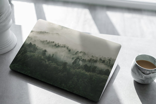 Mountain Trees Laptop Skin, Laptop Cover, Laptop Skins, Removable Laptop Skins, Laptop Decal, Customized Laptop Skin, Laptop Stickers 369