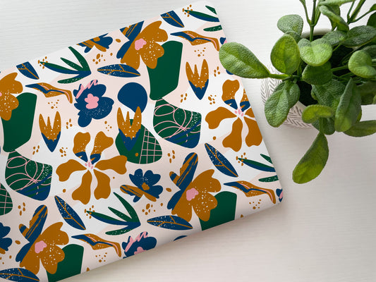 Abstract Florals Laptop Skin, Laptop Cover, Laptop Skins, Removable Laptop Skins, Laptop Decal, Customized Laptop Skin, Laptop Stickers 231