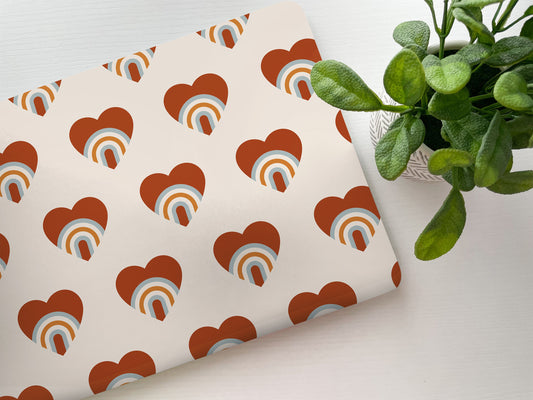 Boho Hearts Laptop Skin, Laptop Cover, Laptop Skins, Removable Laptop Skins, Laptop Decal, Customized Laptop Skin, Laptop Stickers 251