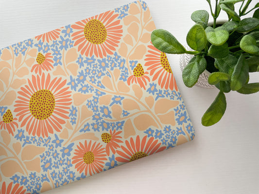 Sunflower Garden Laptop Skin, Laptop Cover, Laptop Skins, Removable Laptop Skins, Laptop Decal, Customized Laptop Skin, Laptop Stickers 256
