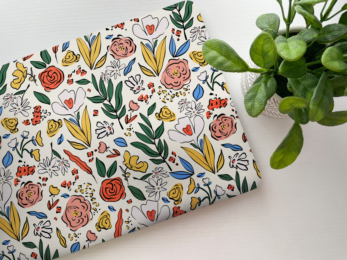Lap Stickers Skin Abstract Garden Laptop Skin, Laptop Cover, Laptop Skins, Removable Lap ...