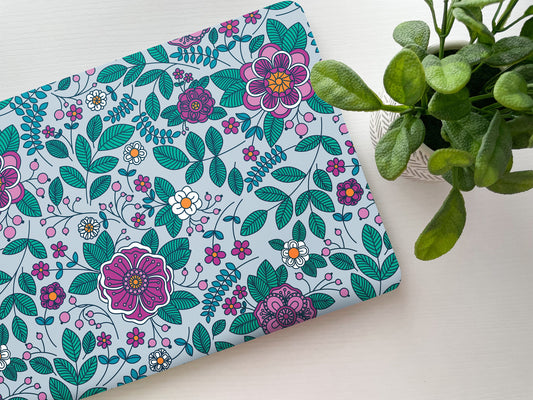 Winding Florals Laptop Skin, Laptop Cover, Laptop Skins, Removable Laptop Skins, Laptop Decal, Customized Laptop Skin, Laptop Stickers 264