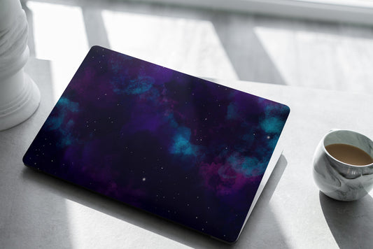 Blue Galaxy Laptop Skin, Laptop Cover, Laptop Skins, Removable Laptop Skins, Laptop Decal, Customized Laptop Skin, Laptop Stickers 326