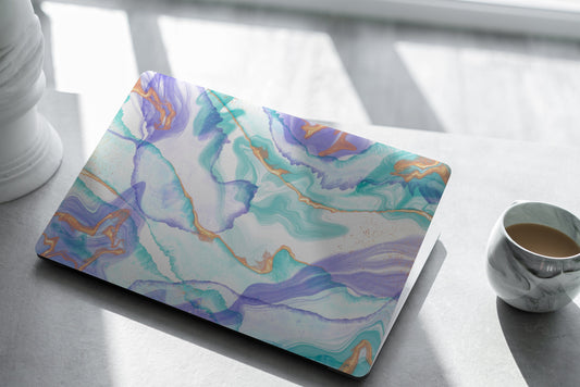 Rainbow Swirl Laptop Skin, Laptop Cover, Laptop Skins, Removable Laptop Skins, Laptop Decal, Customized Laptop Skin, Laptop Stickers 328