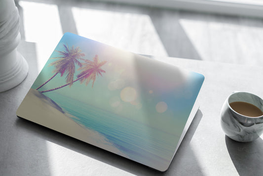 Muted Beach Laptop Skin, Laptop Cover, Laptop Skins, Removable Laptop Skins, Laptop Decal, Customized Laptop Skin, Laptop Stickers 349