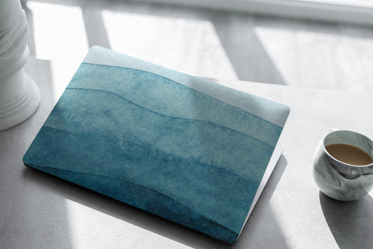Ombre Watercolor Laptop Skin, Laptop Cover, Laptop Skins, Removable Laptop Skins, Laptop Decal, Customized Laptop Skin, Laptop Stickers 351