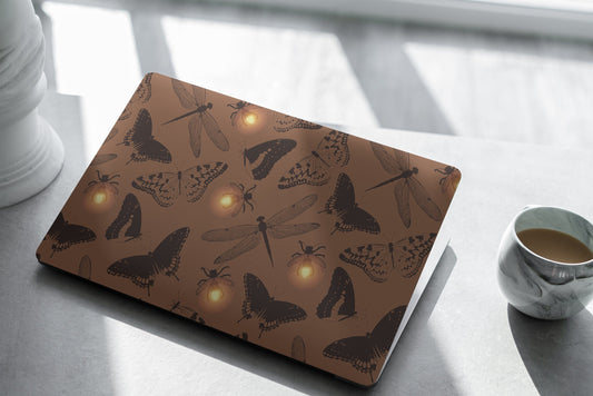 Glowing Bugs Laptop Skin, Laptop Cover, Laptop Skins, Removable Laptop Skins, Laptop Decal, Customized Laptop Skin, Laptop Stickers 405