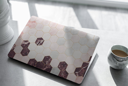 Geometric Marble Laptop Skin, Laptop Cover, Laptop Skins, Removable Laptop Skins, Laptop Decal, Customized Laptop Skin, Laptop Stickers 367
