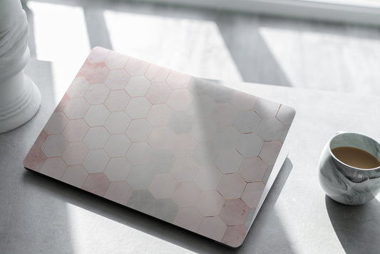 Geometric Marble Laptop Skin, Laptop Cover, Laptop Skins, Removable Laptop Skins, Laptop Decal, Customized Laptop Skin, Laptop Stickers 368